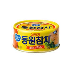Тунец консервированный (салькоги чамчи) Canned tuna 150g Sajo