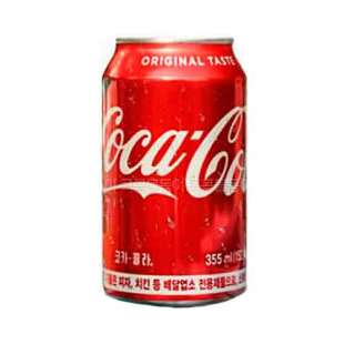 Кока-Кола (корейская кола в толстой ж/б) Coca-Cola 355ml Cola