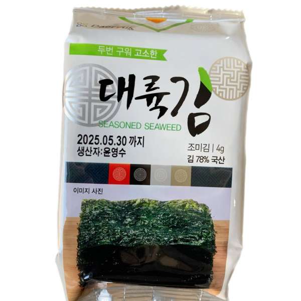Жаренный резанный ким ( Доширак ким)  Seasoned Seaweed Daeryuk