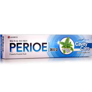 Зубная паста Perioe "Perioe Cavity Care" с фтором для профилактики кариеса (мятный аромат)