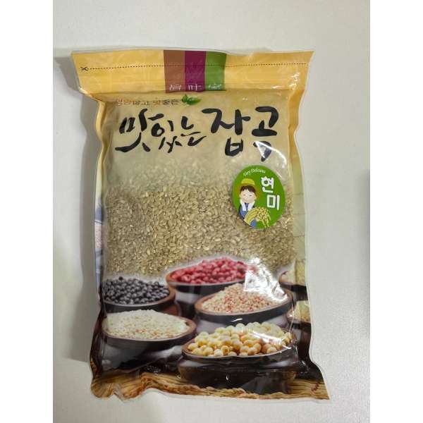 Бурый корейский рис!