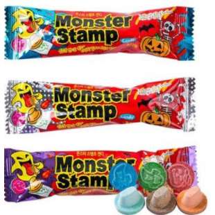 Детские конфеты Монстер стемп кенди 15g Monster Stamp Candy