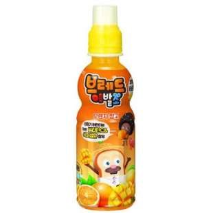 Детский газированный напиток со вкусом манго и апельсина Bread BarberShop 123ml Брэд