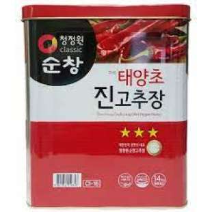  Корейская перцовая паста «Кочудян»Джин голд гочужанг 14 kg. Daesang