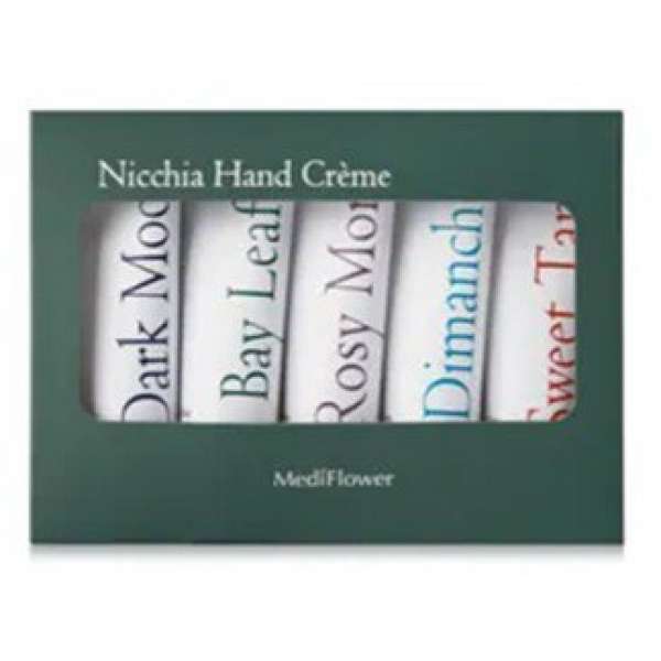 Набор кремов для рук Nicchia Hand Crème 50g*5 Medi Flower