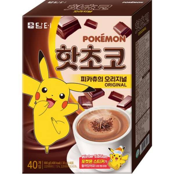 Горячий шоколад с Пикачу  20gx10pcs Pokemon Original Damto
