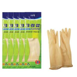 Перчатки резиновые для работы с пищевыми продуктами Clean Food Handling Latex Gloves CleanWrap
