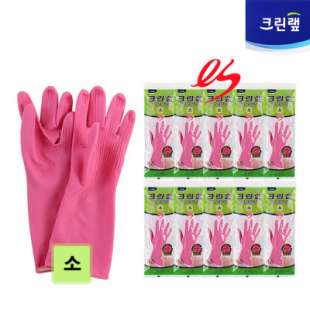 Перчатки резиновые ES средние Clean ES Latex Gloves Medium CleanWrap 