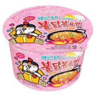 Лапша быстрого приготовления Карбонара чашка Hot Chicken Ramen-Creamy Carbonara Bowl 120g Samyang