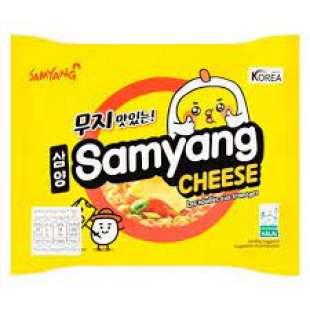 Лапша быстрого приготовления  Ramen-Cheese (Multi) 120g Samyang					