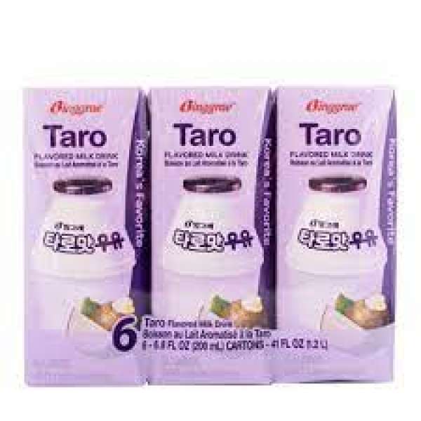Молоко со вкусом Таро (Таро ую) Tarot Flavored Milk Drink 200ml Binggrae