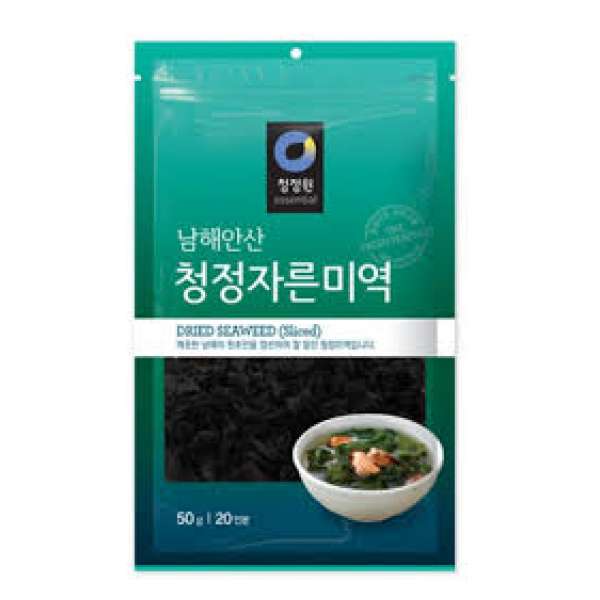 Морская капуста сушенная для супа мелко нарезанная (миек) Dried Seaweed 20g Daesang
