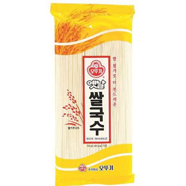Лапша рисовая тонкая (енналь куксу саль сэмён) Wheat Noodles Sal Semyon 700g Ottogi