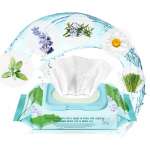 Влажные салфетки для снятия макияжа Centella Soon Han Deep Cleansing Tissue 400g Medi Flower