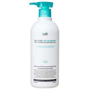 Шампунь безсульфатный Keratin LPP Shampoo 530ml Lador