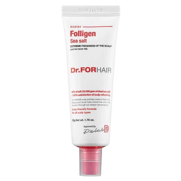 Скраб для кожи головы Folligen Sea Salt Scaller 50ml Dr.ForHair