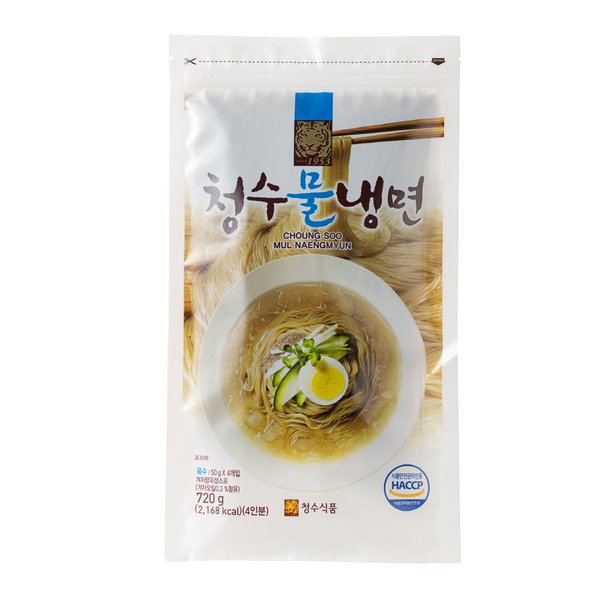 Набор для приготовления лапши Чонгсу муль ненгмен (чонгсу муль ненгмен) Noodle Set Chongsu Mul Nengmen 720g Cheongsu Food