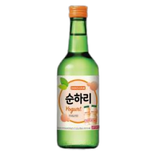Соджу - традиционный корейский алкогольный напиток Йогурт Yogurt 12% Chum Churum (Lotte) Soju