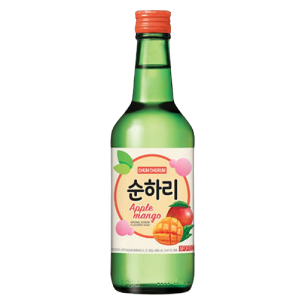 Соджу - традиционный корейский алкогольный напиток Манго 12% (Lotte) Soju