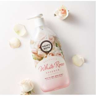 Гель для душа White Rose Body Wash 500ml Happy bath