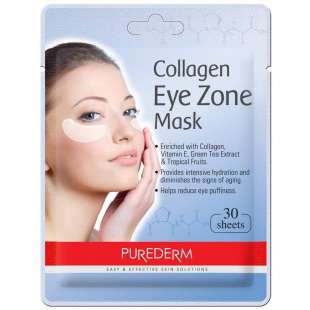 Purederm Collagen Eye Zone Mask Патчи коллагеновые 