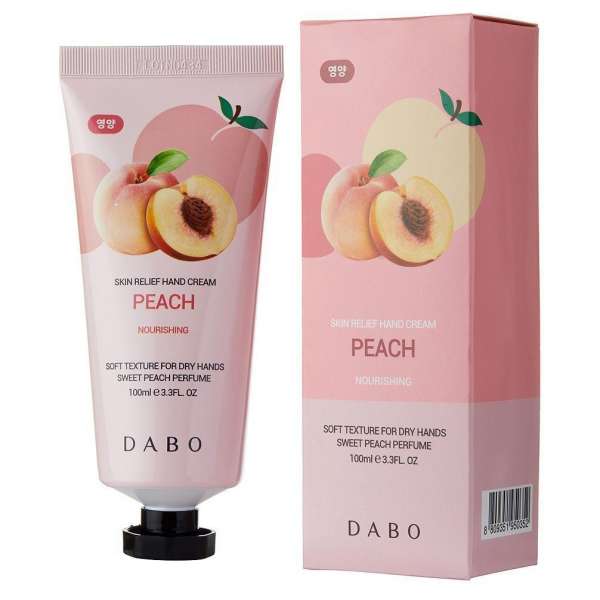 Крем для рук Peach Hand Cream 100ml Dabo 