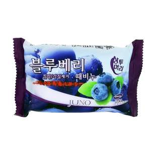 Мыло-пилинг с Черникой Blueberry Peeling Soap 150g Juno