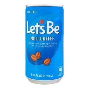 Кофе 3 в 1 (летсби милд) Let's Be Mild Coffee 175g Lotte