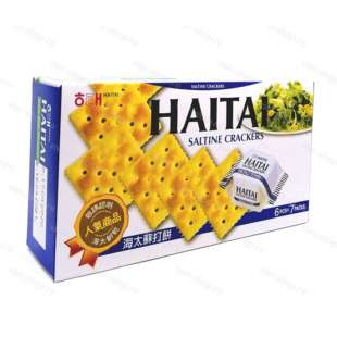 Крекеры солёные Хэтэ согым крекер Saltine cracker 141g Haitai