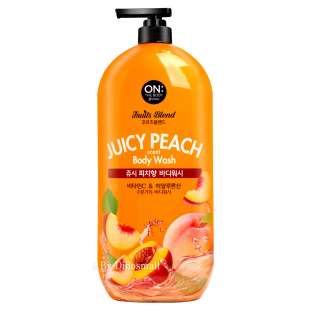 Гель для душа Juicy Peach 1440ml On the body