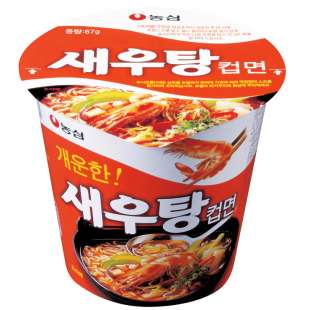 Лапша быстрого приготовления Сеутан стакан (сеутан стакан) Bowl Noodle Soup Seutang 67g Nongshim