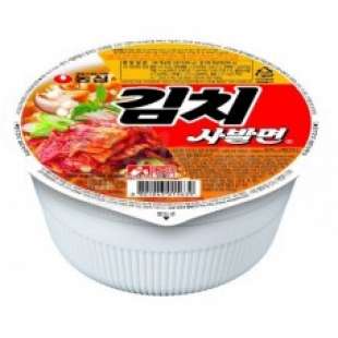 Лапша быстрого приготовления Кимчи сабальмен в чашке (кимчи сабальмен) Bowl Noodle Soup Kimchi 86g Nongshim