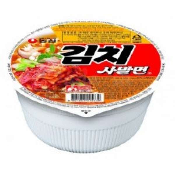 Лапша быстрого приготовления Кимчи сабальмен (кимчи сабальмен) Bowl Noodle Soup Kimchi 86g Nongshim