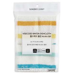 SUNGBO Clean Visecose Rayon Dishcloth Салфетка для кухни 
