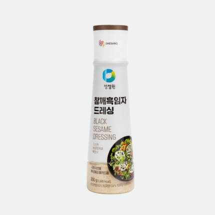 Соус из черного кунжута Чамке хыгимджа дрессинг соус 300гр DAESANG Black Sesame