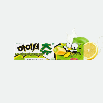 Жевательная конфета со вкусом лимона и начинкой лайма 21g Orion