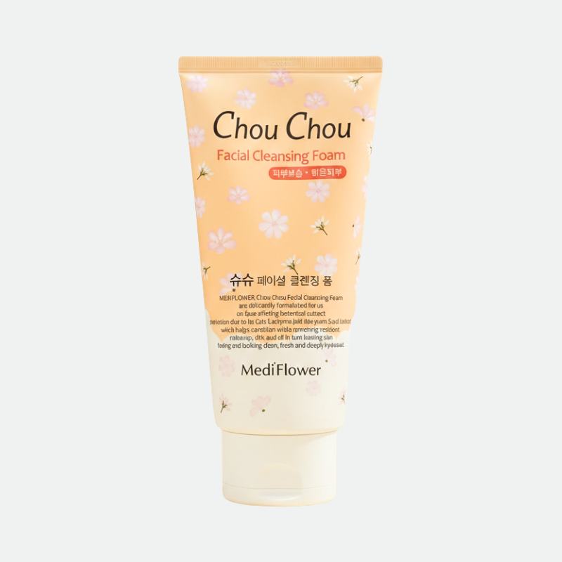 Пенка для умывания Chou Chou Facial Cleansing Foam 300ml Medi Flower