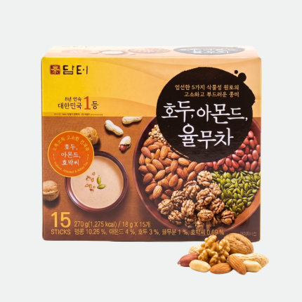 Чай растворимый ореховый (дамто ходу амонд) Instant nut tea 18g*15pcs Damtuh