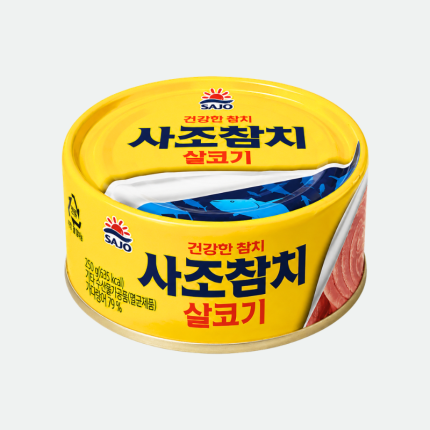 Тунец консервированный (салькоги чамчи) Canned tuna 250g Ottogi