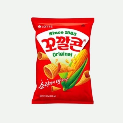 Снеки кукурузные (Кокалькон госоханмат) 67g Lotte