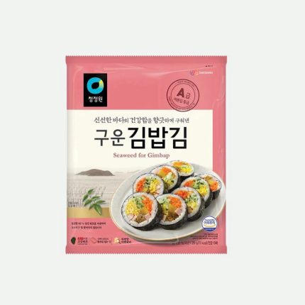 Морская капуста для роллов (гуун гимпаб ким) Roasted Laver For Roll 20g Daesang