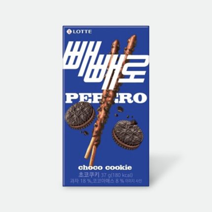 Печенье соломка с темным шоколадом и кусочками орео (Пеперо чоко куки) Pepero Choco cookie 37g Lotte