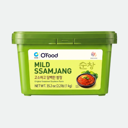 Соевая паста средней остроты (сунчан самджан) Soybean Paste 1kg Daesang
