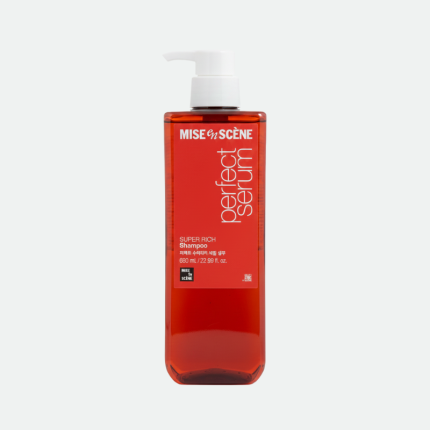 Питательный шампунь для поврежденных волос Perfect Serum Super Rich Shampoo 680ml Mise-En-Scene