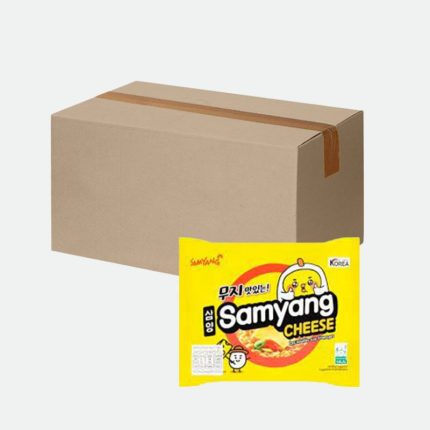 Лапша быстрого приготовления Hot Chicken Ramen-Cheese (Multi) 120g*40шт(коробка) Samyang