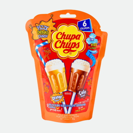 Леденец Chupa Chups Физзи Кенди 90g