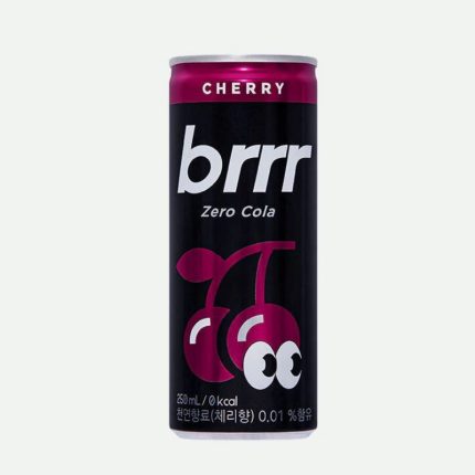 Напиток газированный без сахара БРР со вкусом колы и вишни Brrr Zero Cola Cherry 250ml Ilhwa