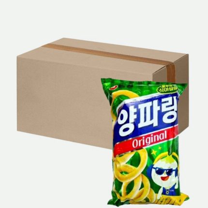 Луковые кольца (янгпа ринг) Onion rings 84g*20шт(коробка) Nongshim