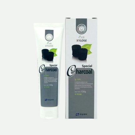 Зубная паста с бамбуковым углем Special XYLOS Charcoal, 130 г Hanil