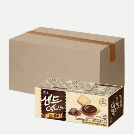 Печенье сендвич Сенд Эйс чинчоко Ace Biscuit 68g*24(короб) Haitai